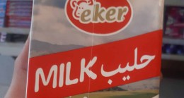 Eker’in marketlerde Arapça yazılı süt satışına başlamasına tepki yağdı