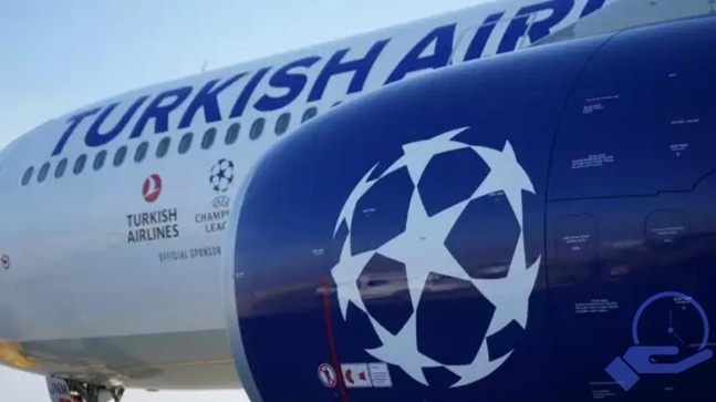 THY, UEFA Şampiyonlar Ligi için hazırladığı uçağını uçuşlara başlattı
