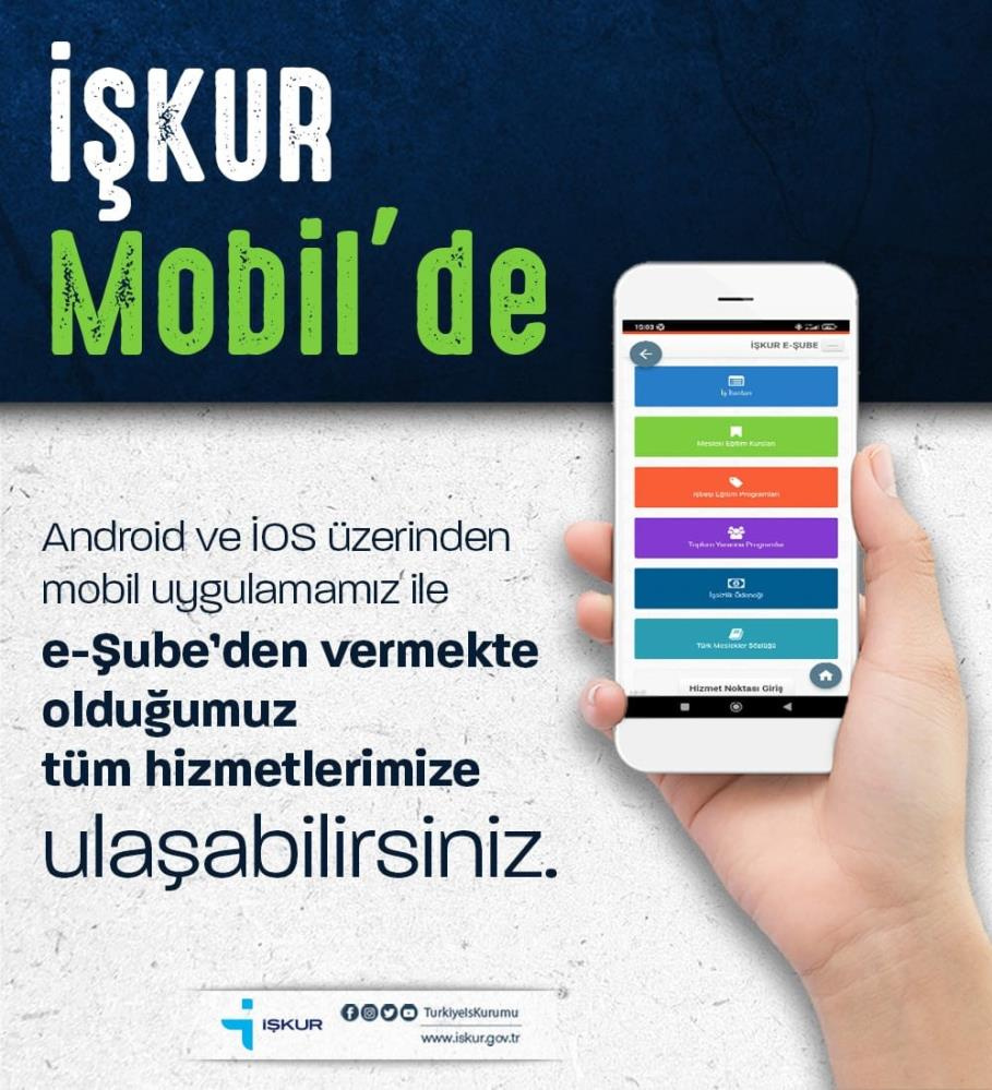 İŞKUR hizmetleri artık mobil uygulamada – Haber Acil